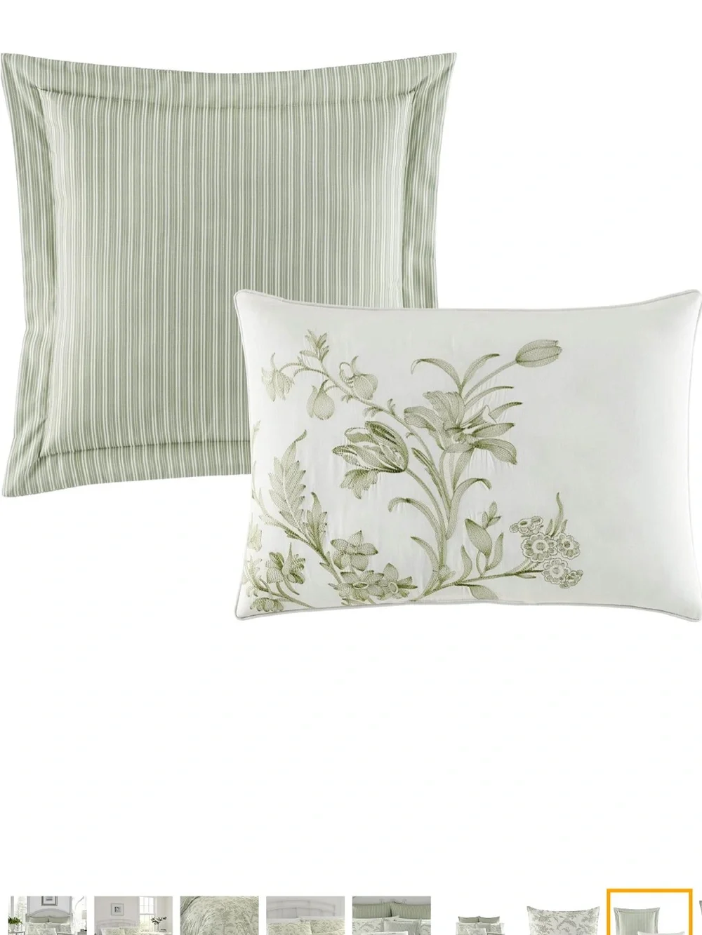 Laura Ashley Home - Queen Duvet Cover Set, Reversible Cotton Bedding